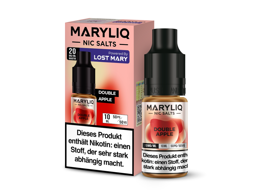 MARYLIQ - Double Apple - Nikotinsalz Liquid