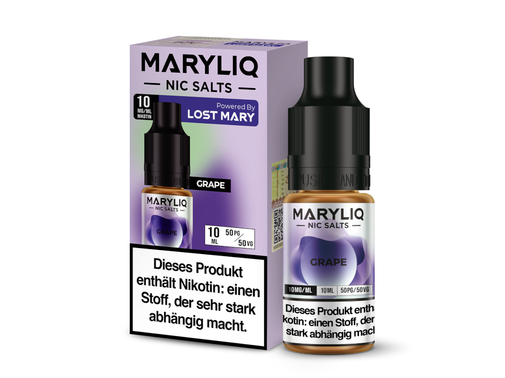 MARYLIQ - Grape - Nikotinsalz Liquid