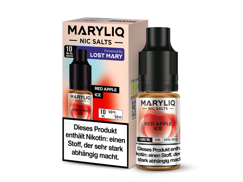 MARYLIQ - Red Apple Ice - Nikotinsalz Liquid