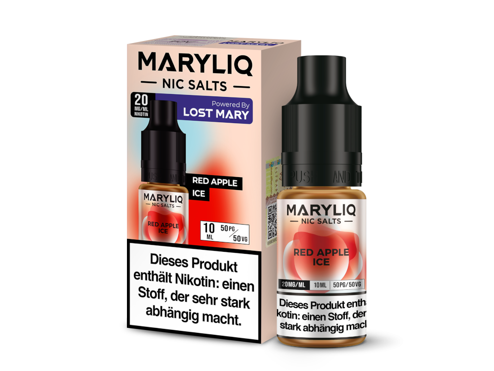 MARYLIQ - Red Apple Ice - Nikotinsalz Liquid