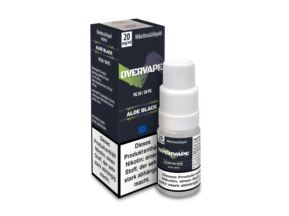 Overvape - Aloe Black - Nikotinsalz Liquid - time4smoke