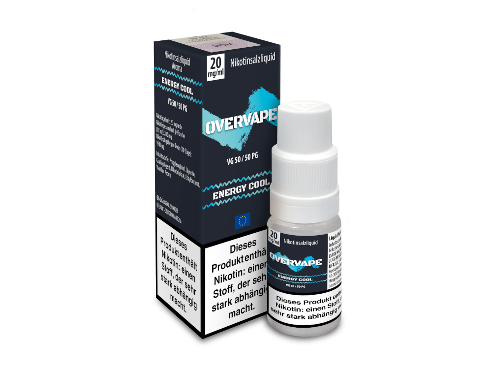 Overvape - Energy Cool - Nikotinsalz Liquid - time4smoke