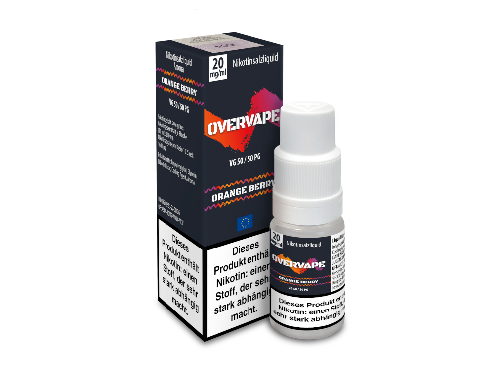 Overvape - Orange Berry - Nikotinsalz Liquid