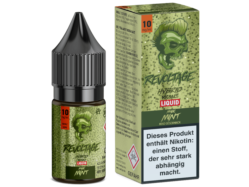 Revoltage - Magic Mint - Hybrid Nikotinsalz Liquid - time4smoke