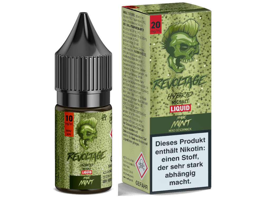 Revoltage - Magic Mint - Hybrid Nikotinsalz Liquid - time4smoke