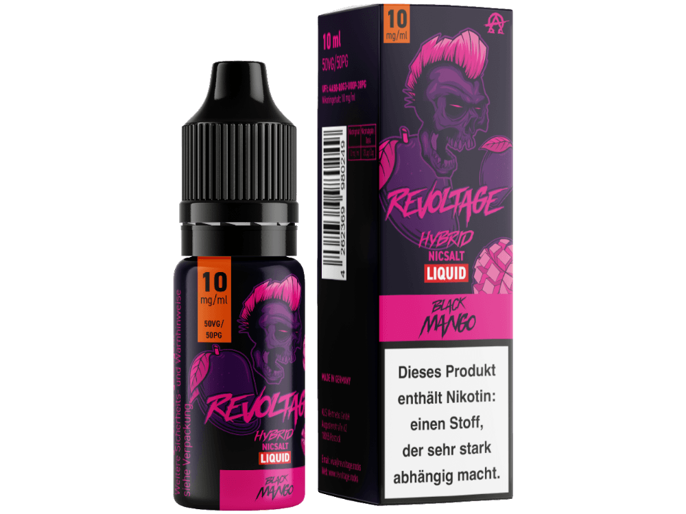 Revoltage - Black Mango - Hybrid Nikotinsalz Liquid - time4smoke