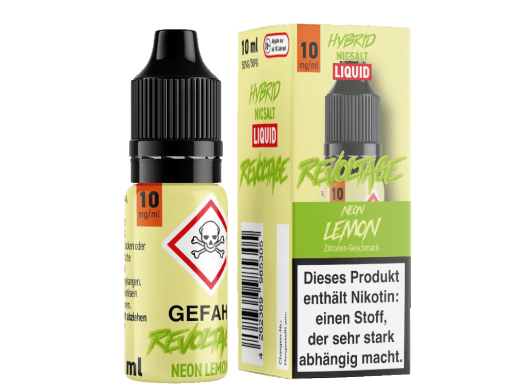 Revoltage - Neon Lemon - Hybrid Nikotinsalz Liquid - time4smoke