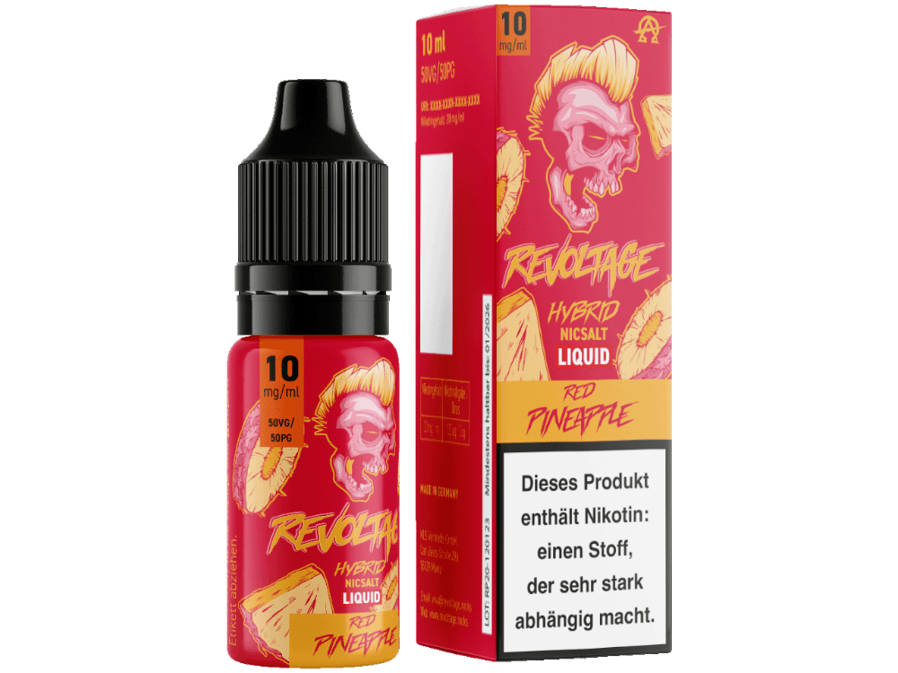 Revoltage - Red Pineapple - Hybrid Nikotinsalz Liquid - time4smoke