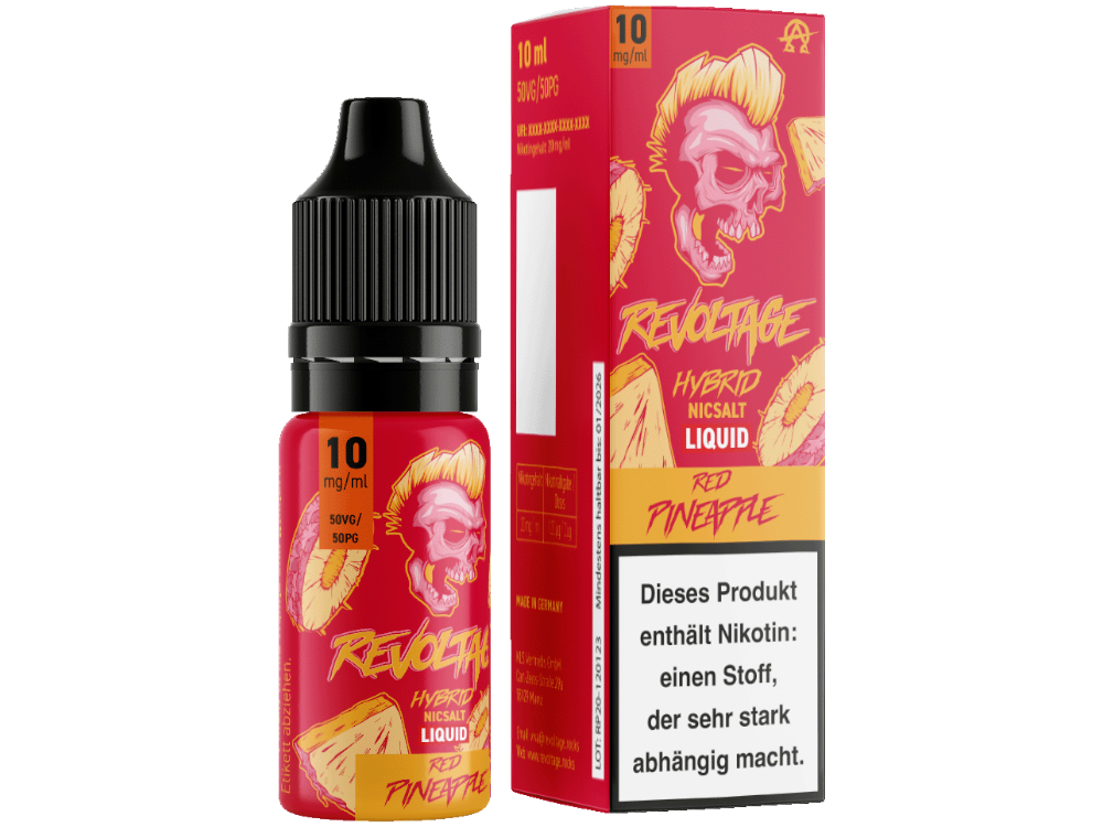 Revoltage - Red Pineapple - Hybrid Nikotinsalz Liquid - time4smoke