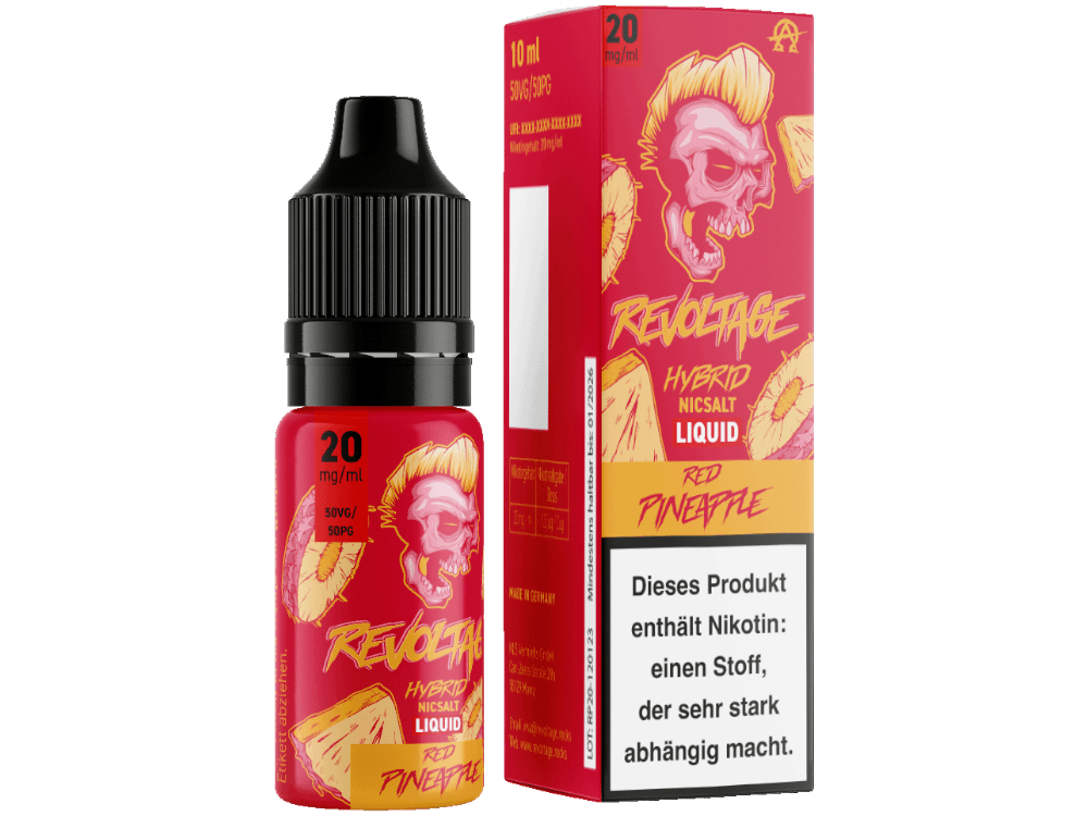 Revoltage - Red Pineapple - Hybrid Nikotinsalz Liquid - time4smoke
