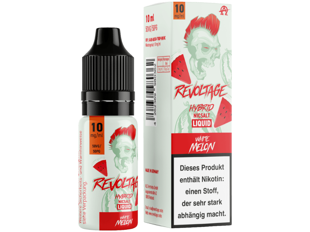 Revoltage - White Melon - Hybrid Nikotinsalz Liquid - time4smoke