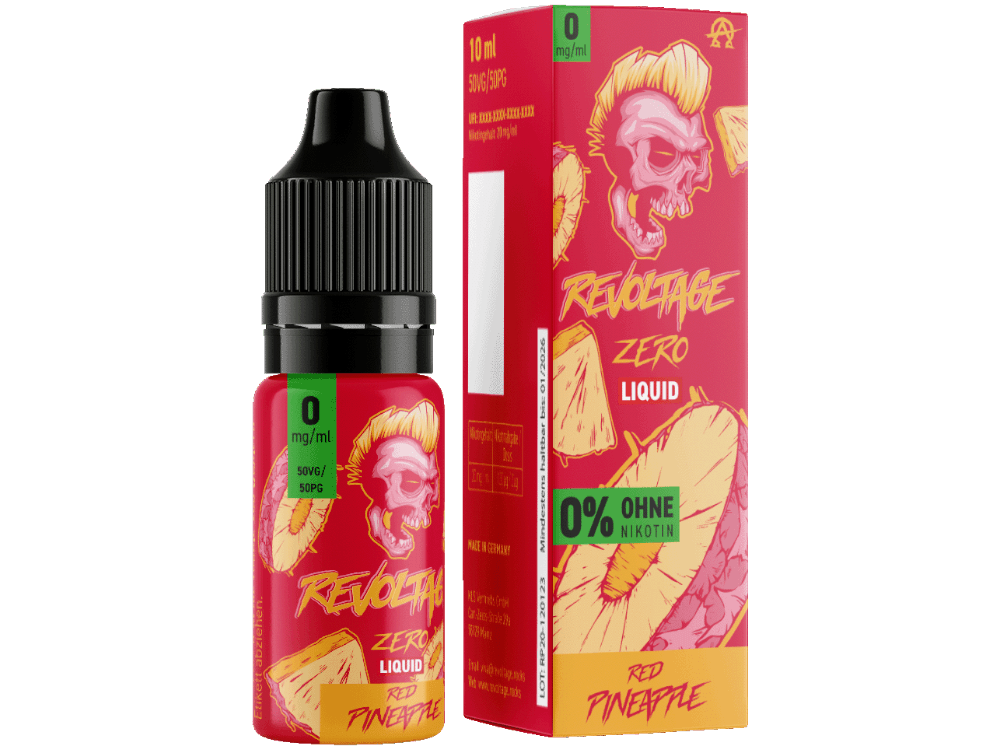 Revoltage - Red Pineapple - Hybrid Nikotinsalz Liquid 0 mg/ml - time4smoke