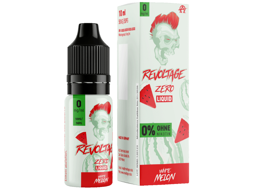 Revoltage - White Melon - Hybrid Nikotinsalz Liquid 0 mg/ml - time4smoke