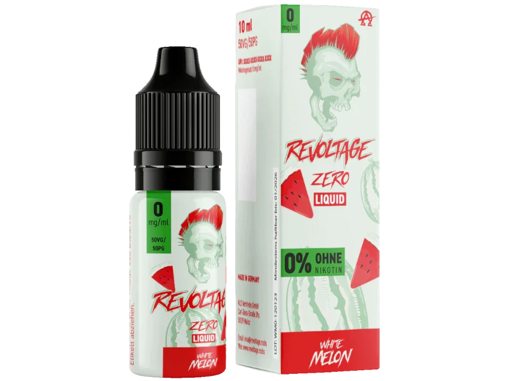 Revoltage - White Melon - Hybrid Nikotinsalz Liquid 0 mg/ml - time4smoke
