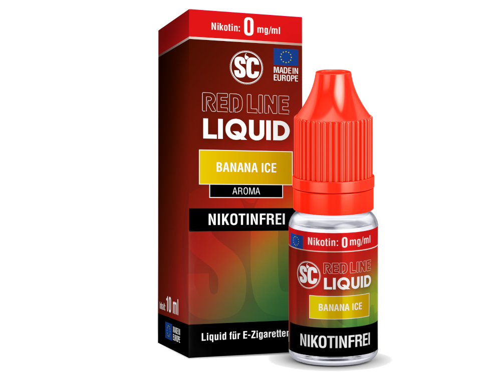 SC - Red Line - Banana Ice - Nikotinsalz Liquid