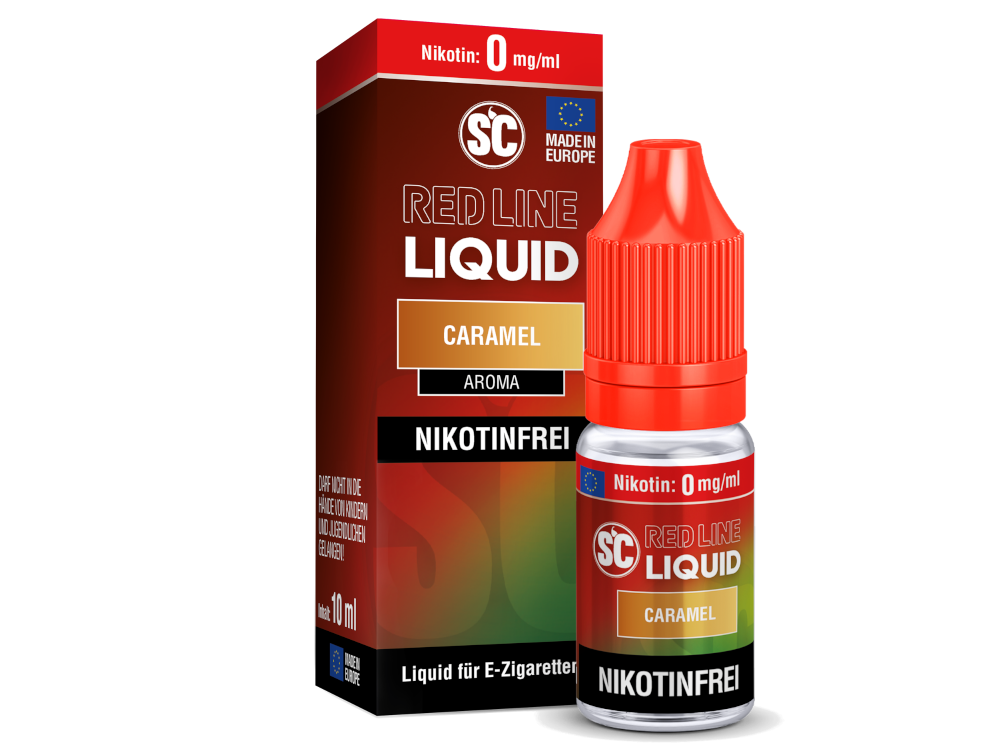 SC - Red Line - Caramel - Nikotinsalz Liquid