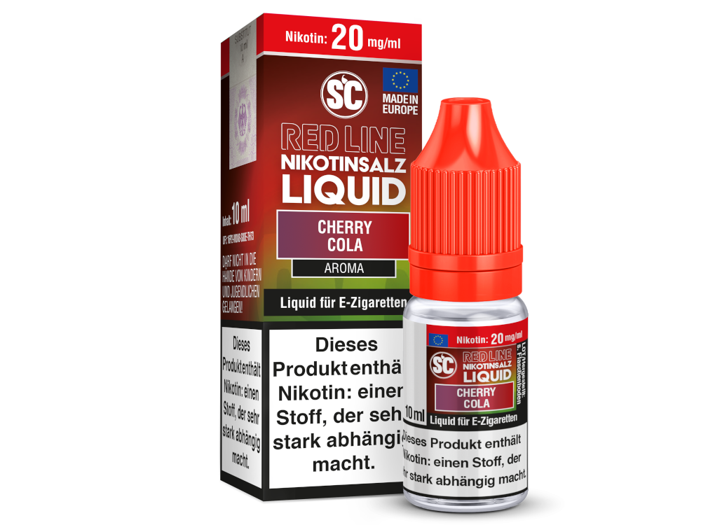 SC - Red Line - Cherry Cola - Nikotinsalz Liquid