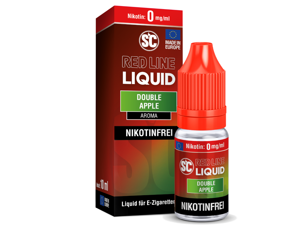 SC - Red Line - Double Apple - Nikotinsalz Liquid