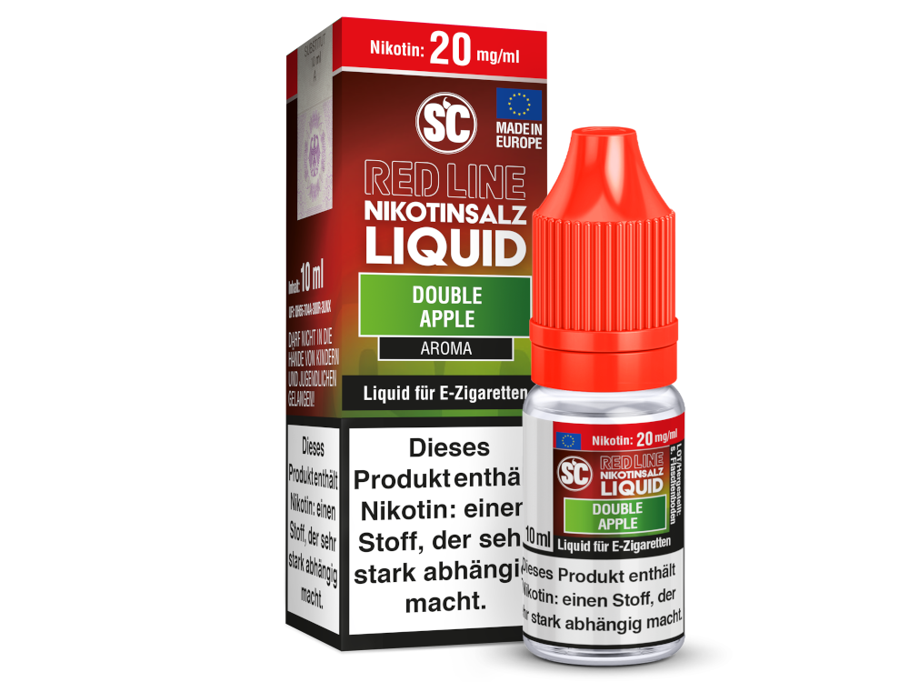 SC - Red Line - Double Apple - Nikotinsalz Liquid