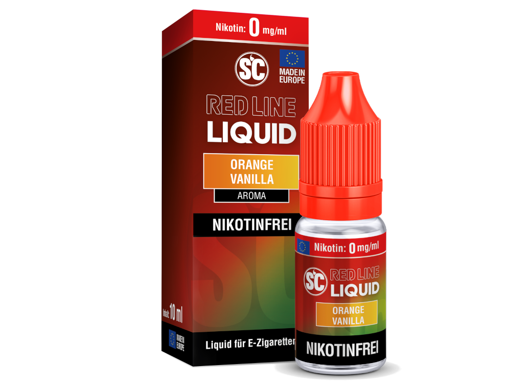 SC - Red Line - Orange Vanilla - Nikotinsalz Liquid