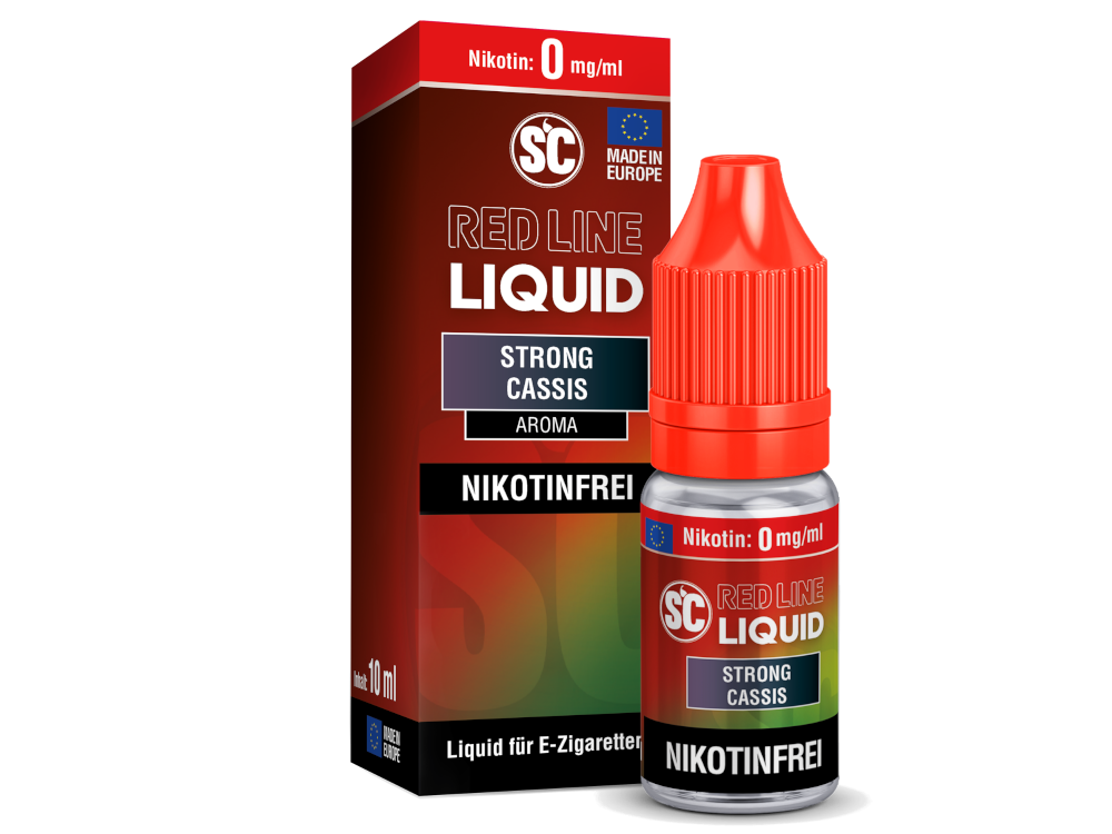 SC - Red Line - Strong Cassis - Nikotinsalz Liquid