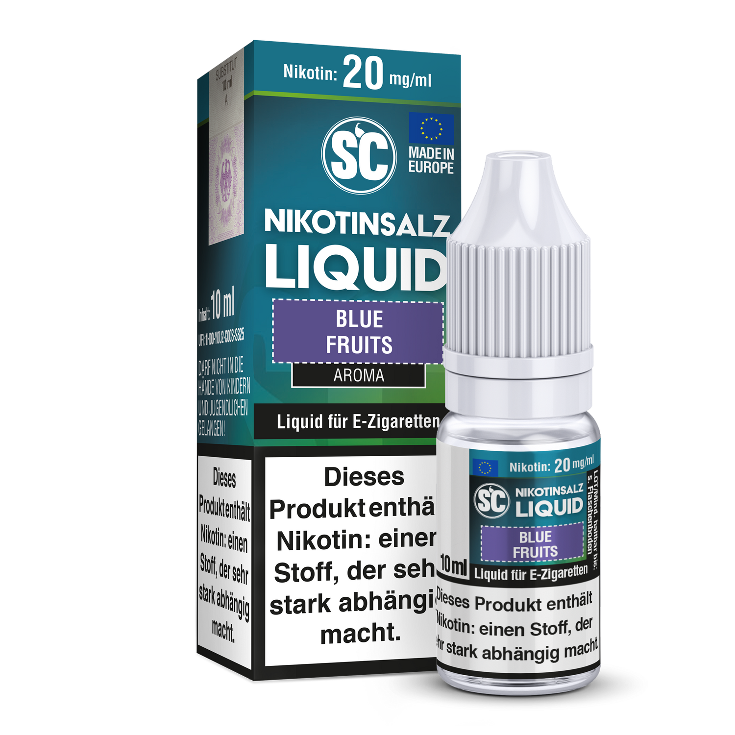 SC - Blue Fruits - Nikotinsalz Liquid - time4smoke