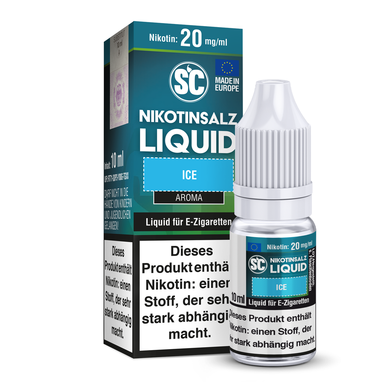 SC - Ice - Nikotinsalz Liquid - time4smoke