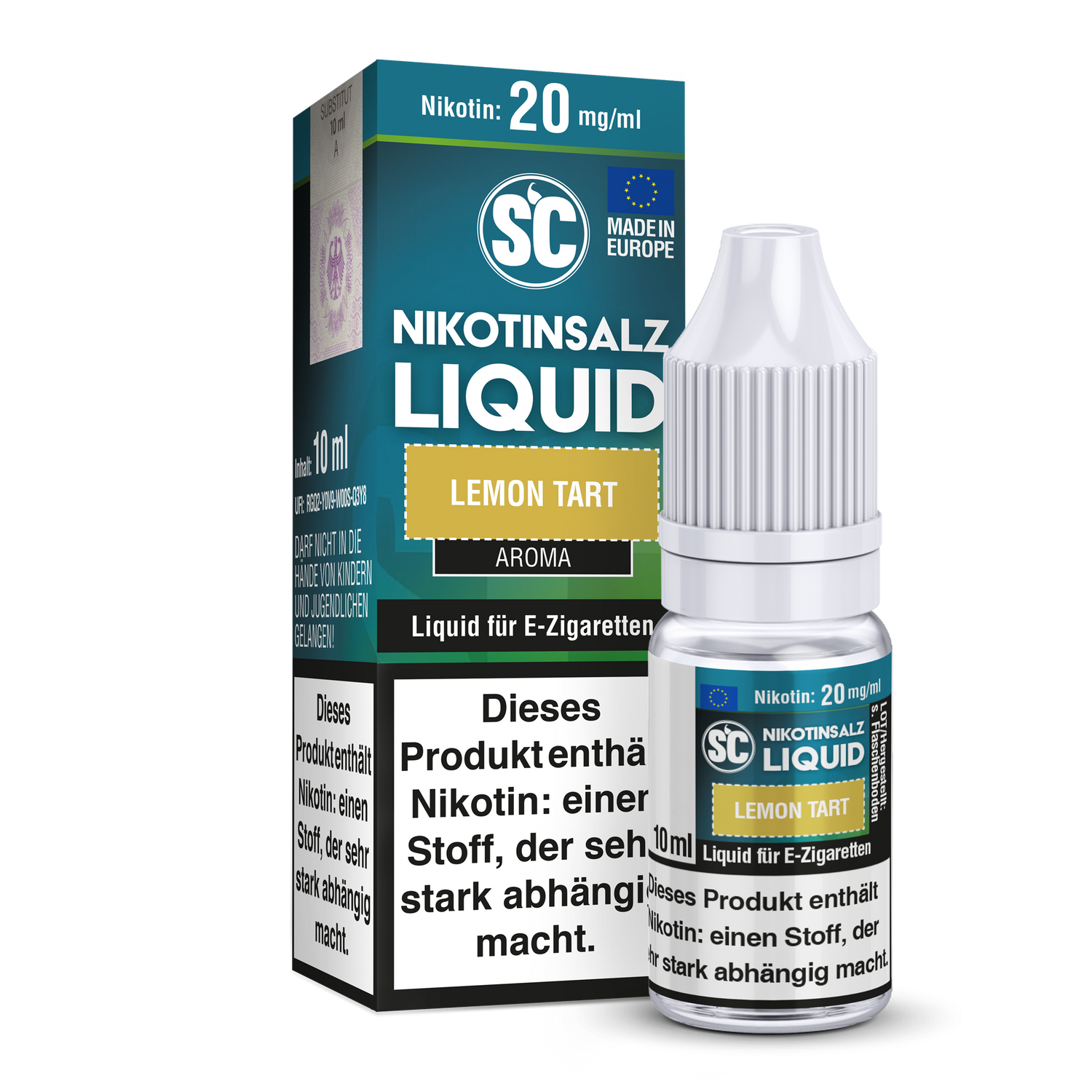 SC - Lemon Tart - Nikotinsalz Liquid - time4smoke