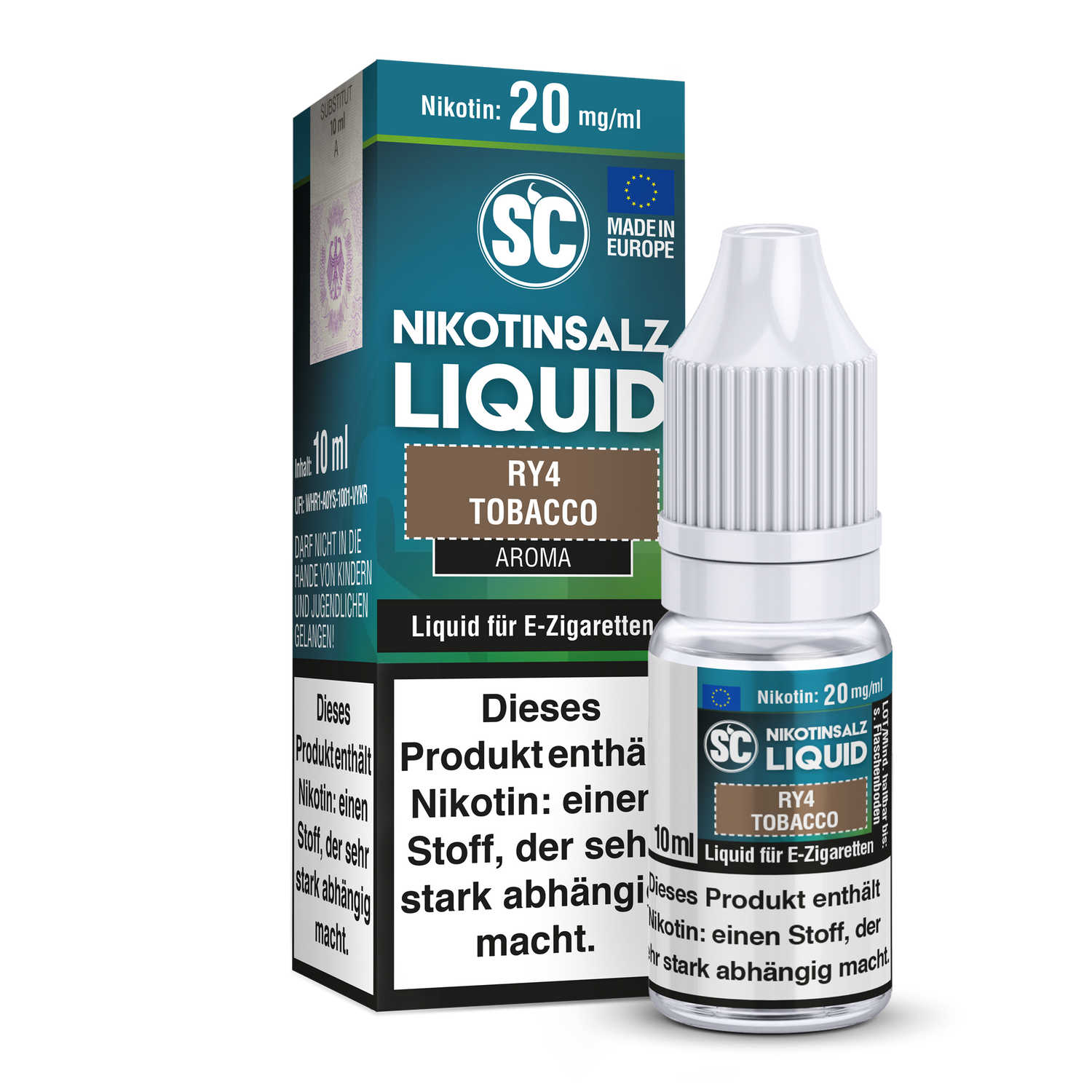 SC - RY4 Tobacco - Nikotinsalz Liquid - time4smoke
