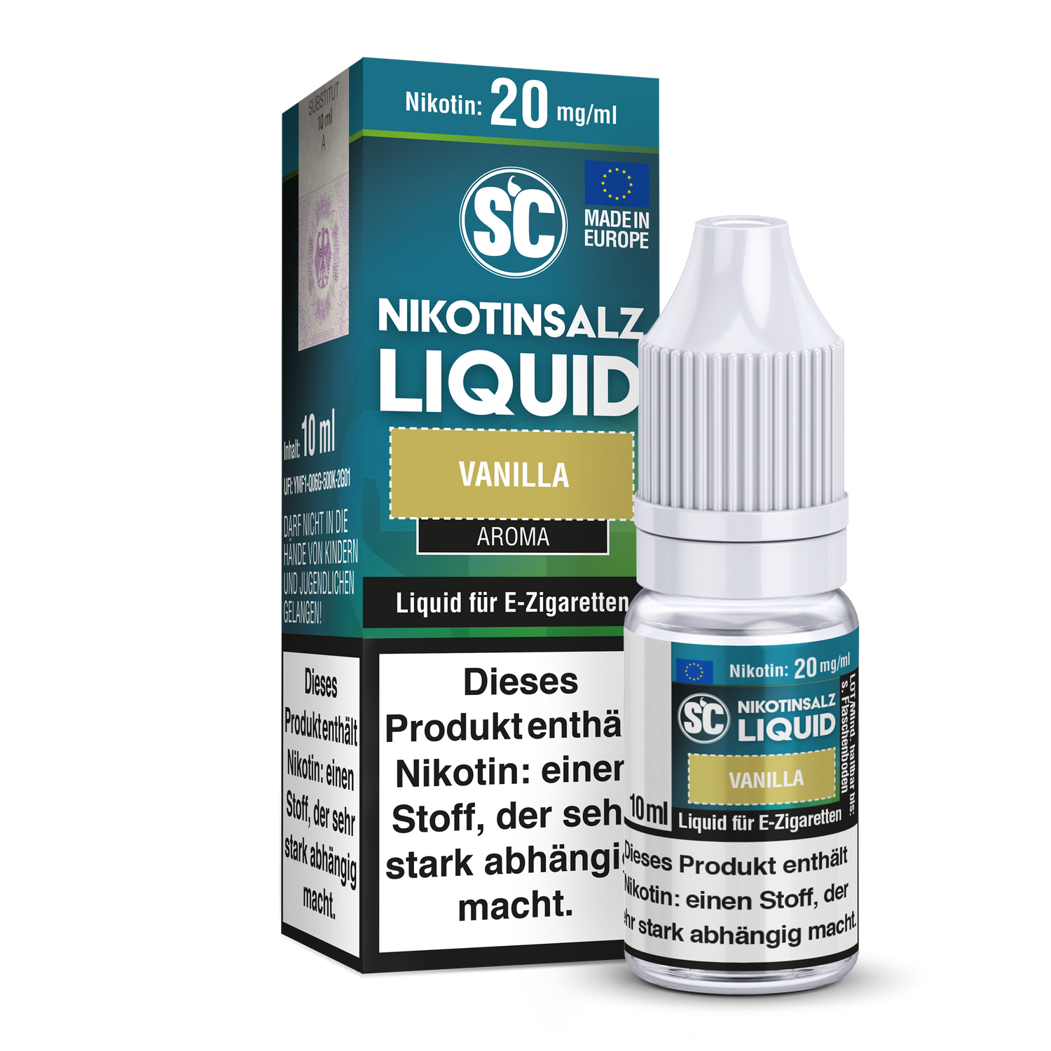 SC - Vanilla - Nikotinsalz Liquid - time4smoke