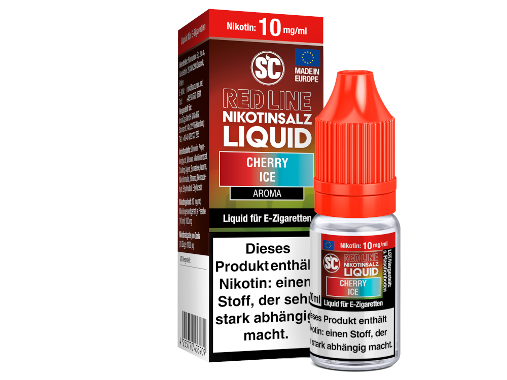 SC - Red Line - Cherry Ice - Nikotinsalz Liquid