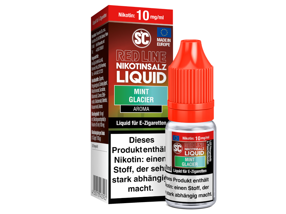 SC - Red Line - Mint Glacier - Nikotinsalz Liquid