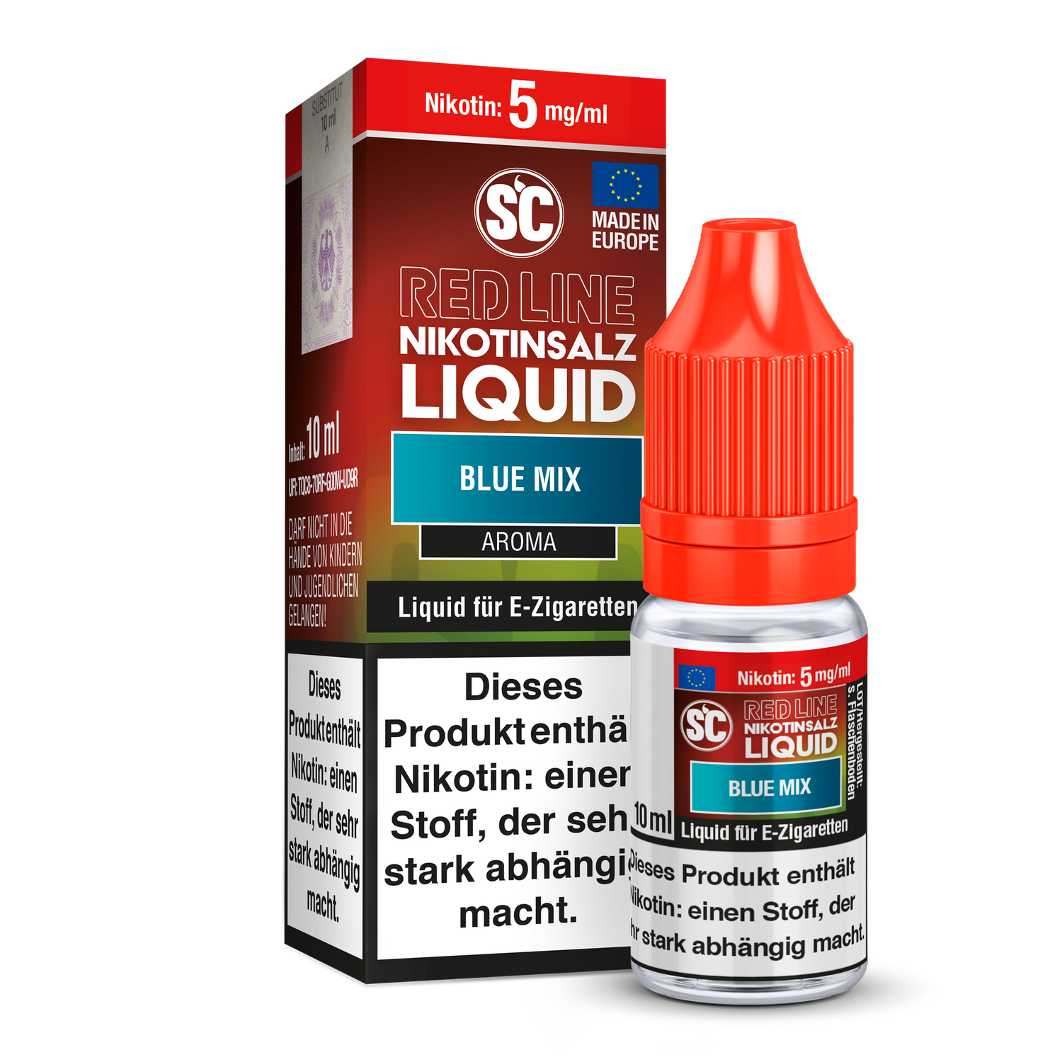 SC - Red Line - Blue Mix - Nikotinsalz Liquid