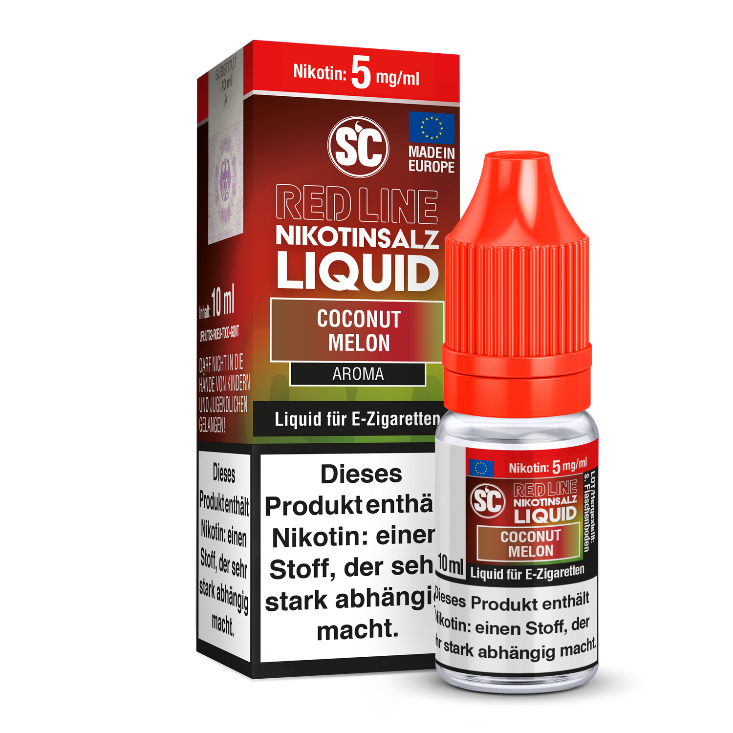 SC - Red Line - Coconut Melon - Nikotinsalz Liquid