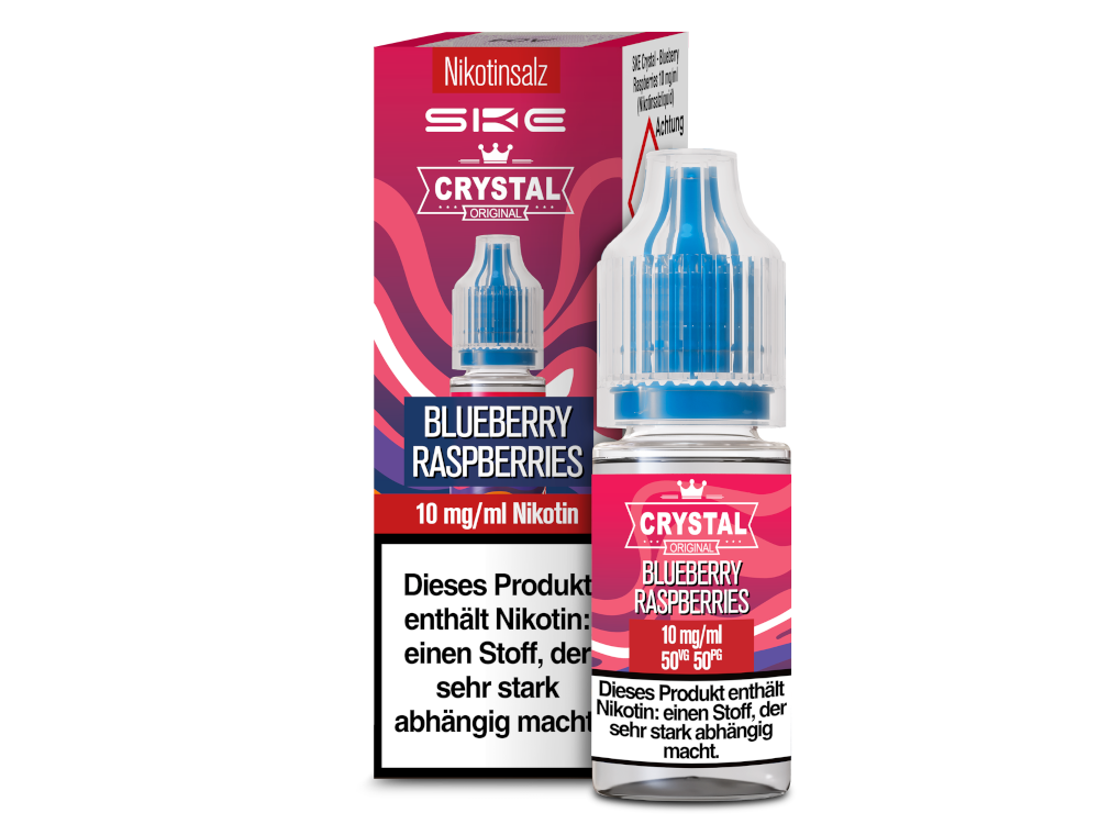SKE - Crystal - Blueberry Raspberries - Nikotinsalz Liquid - time4smoke