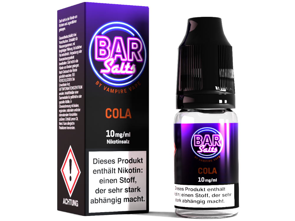 Vampire Vape - Bar Salts - Cola - Nikotinsalz Liquid - time4smoke