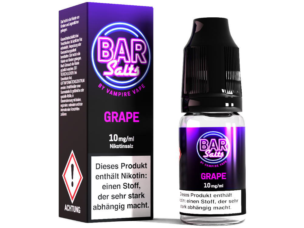 Vampire Vape - Bar Salts - Grape - Nikotinsalz Liquid - time4smoke