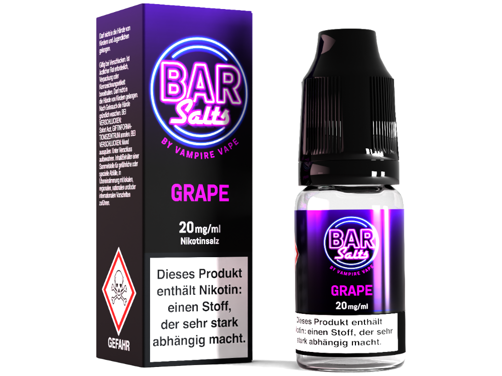 Vampire Vape - Bar Salts - Grape - Nikotinsalz Liquid - time4smoke