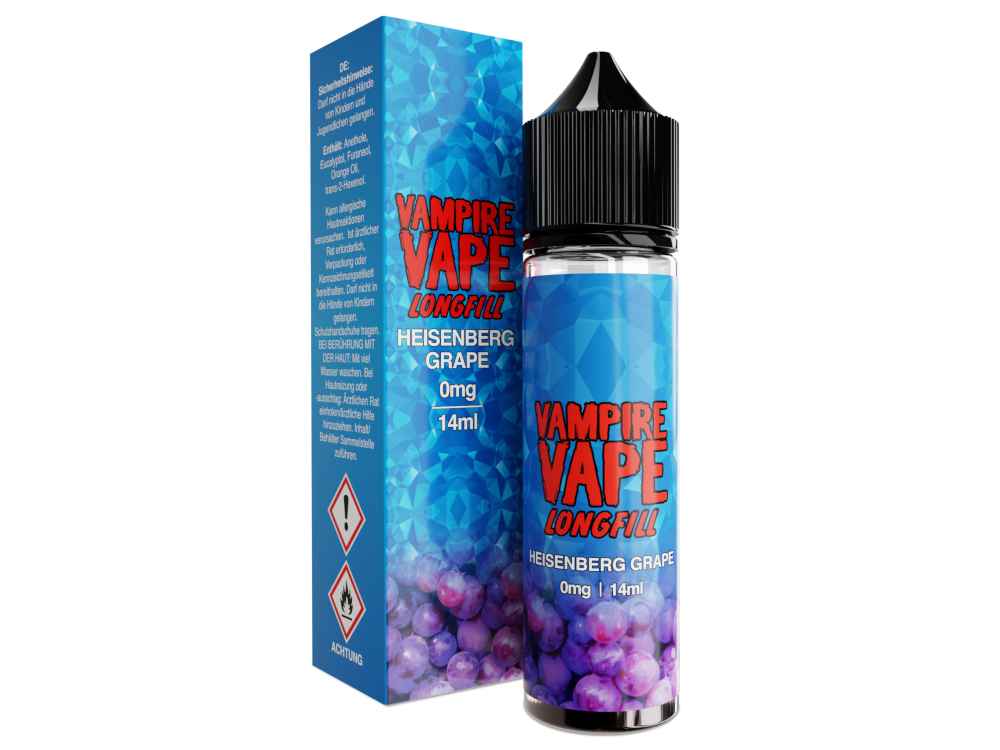 Vampire Vape - Heisenberg Grape - Longfill Aroma 14 ml