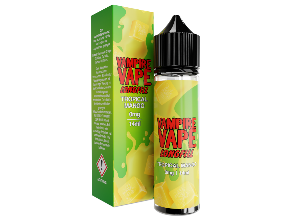 Vampire Vape - Tropical Mango - Longfill Aroma 14 ml