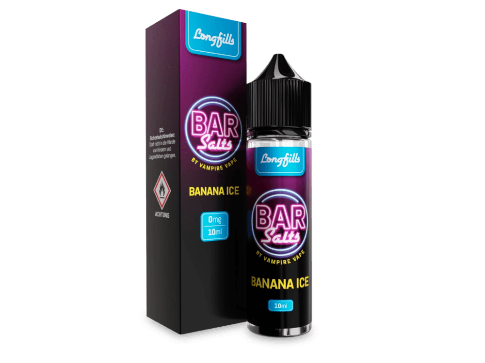 Vampire Vape - Bar Salts - Banana Ice - Longfill Aroma 10 ml - time4smoke