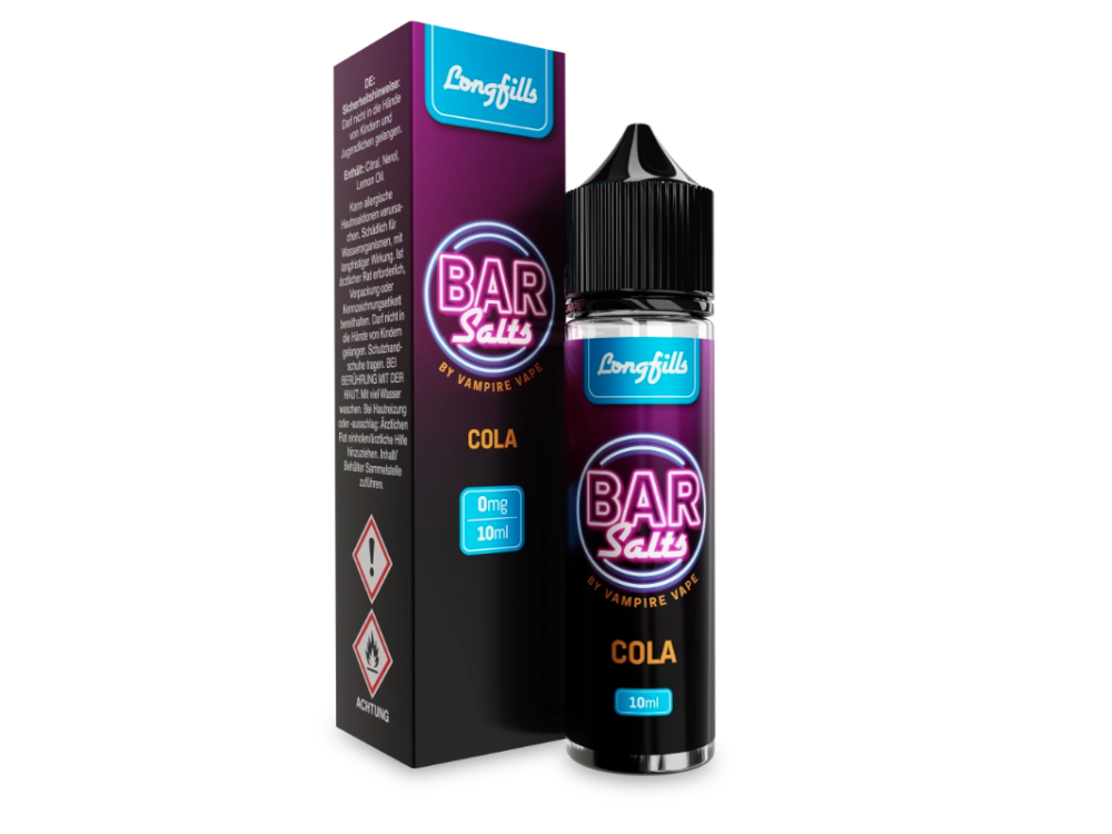 Vampire Vape - Bar Salts - Cola - Longfill Aroma 10 ml - time4smoke