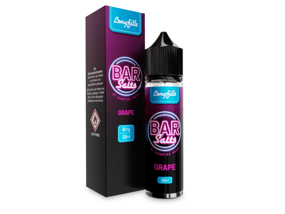 Vampire Vape - Bar Salts - Grape - Longfill Aroma 10 ml