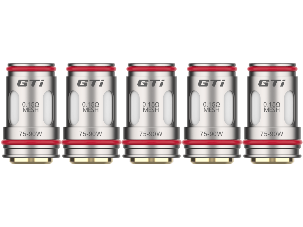 Vaporesso - GTI Mesh - Verdampferköpfe 0.15 / 0.20 / 0.40 Ohm (5 Stück) - time4smoke