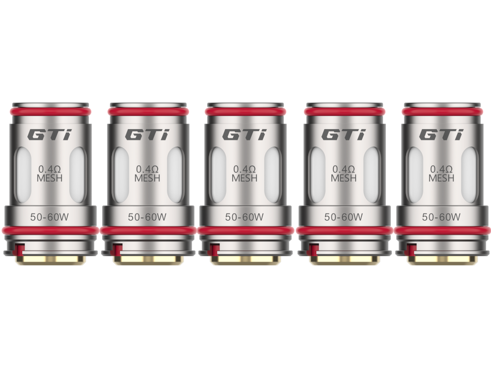 Vaporesso - GTI Mesh - Verdampferköpfe 0.15 / 0.20 / 0.40 Ohm (5 Stück) - time4smoke