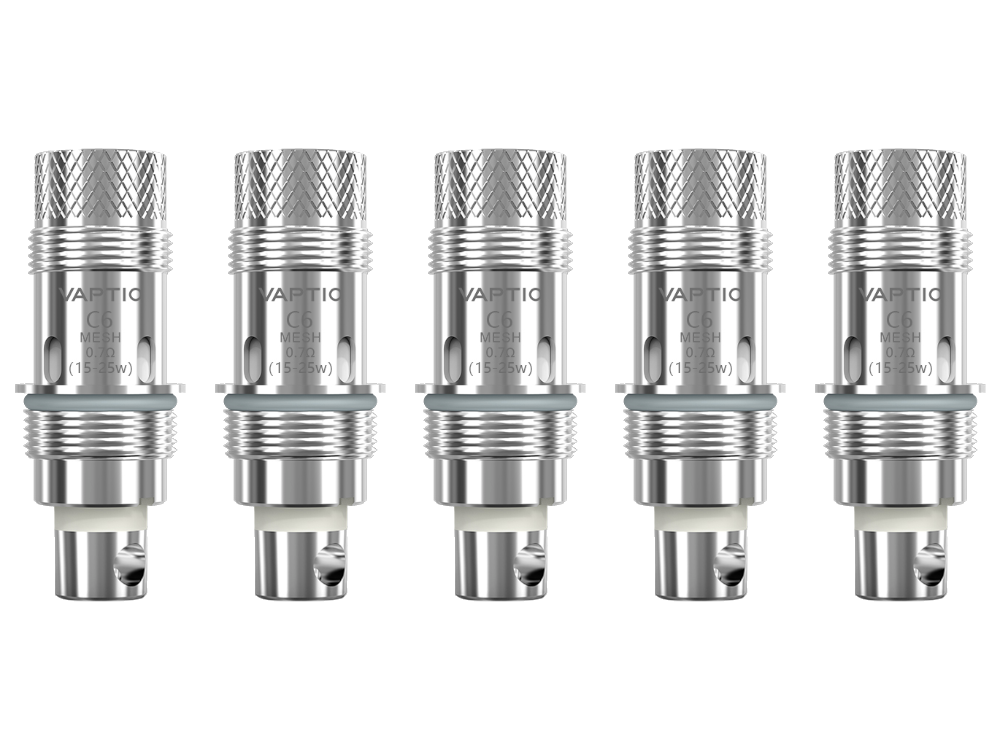 Vaptio - Cosmo C6 - Verdampferköpfe 0.70 Ohm (5 Stück)