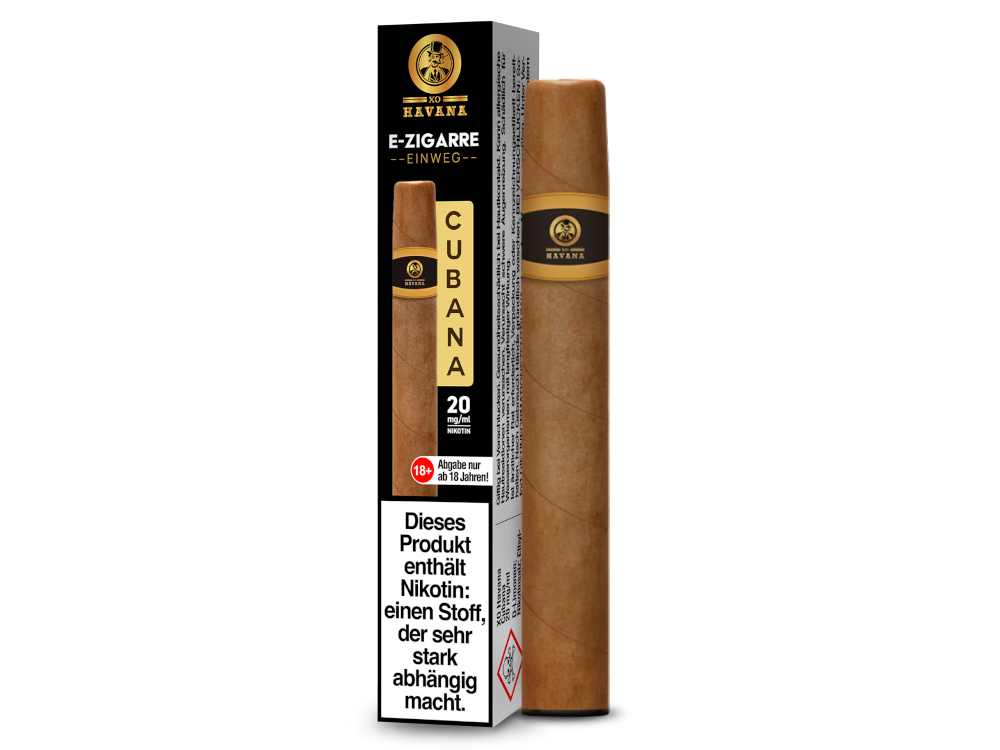 XO Havana Einweg E-Zigarette / Vape (2 ml) 20 mg/ml - time4smoke
