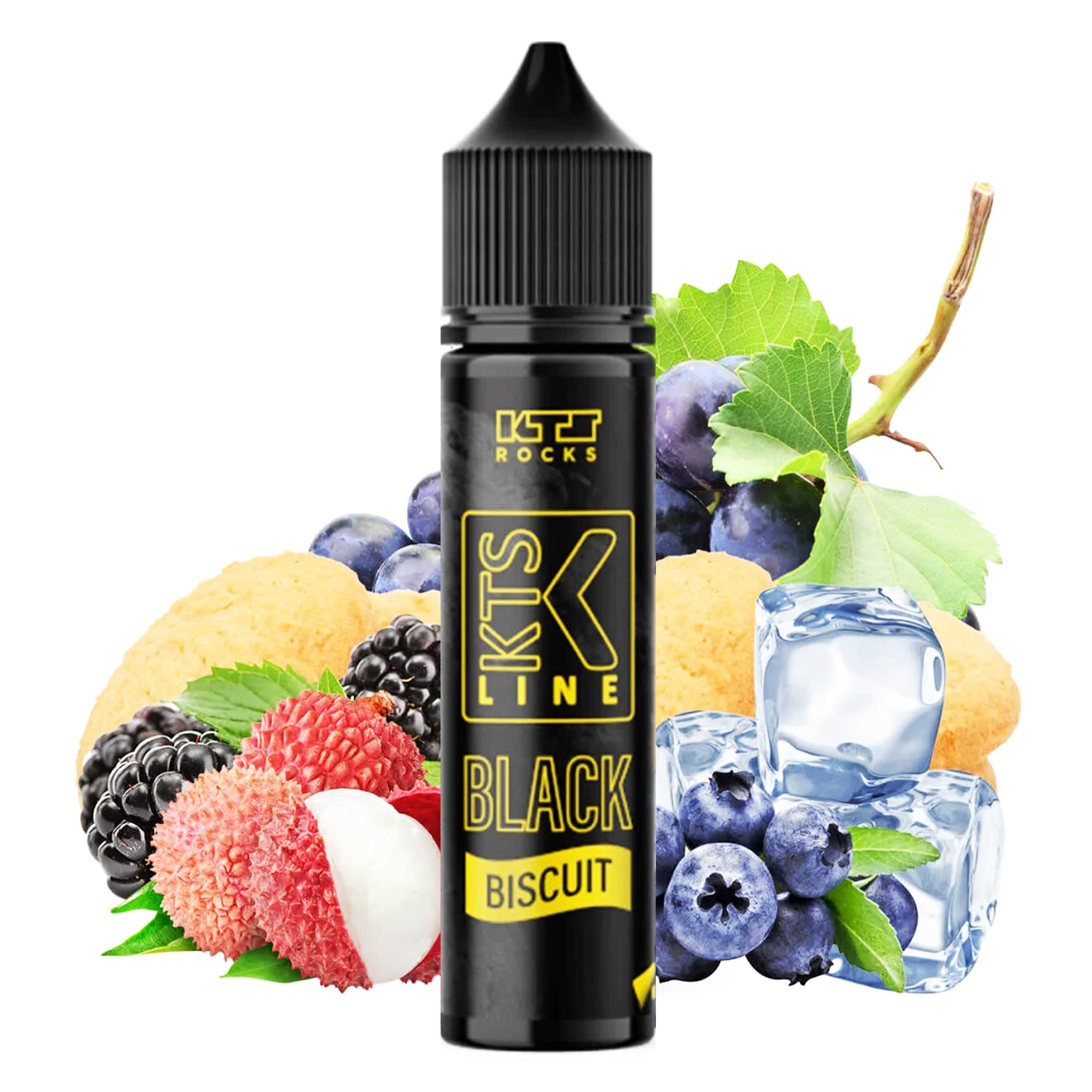 KTS - Black Biscuit - (10 ml in 60 ml LF) - Longfill-Aroma