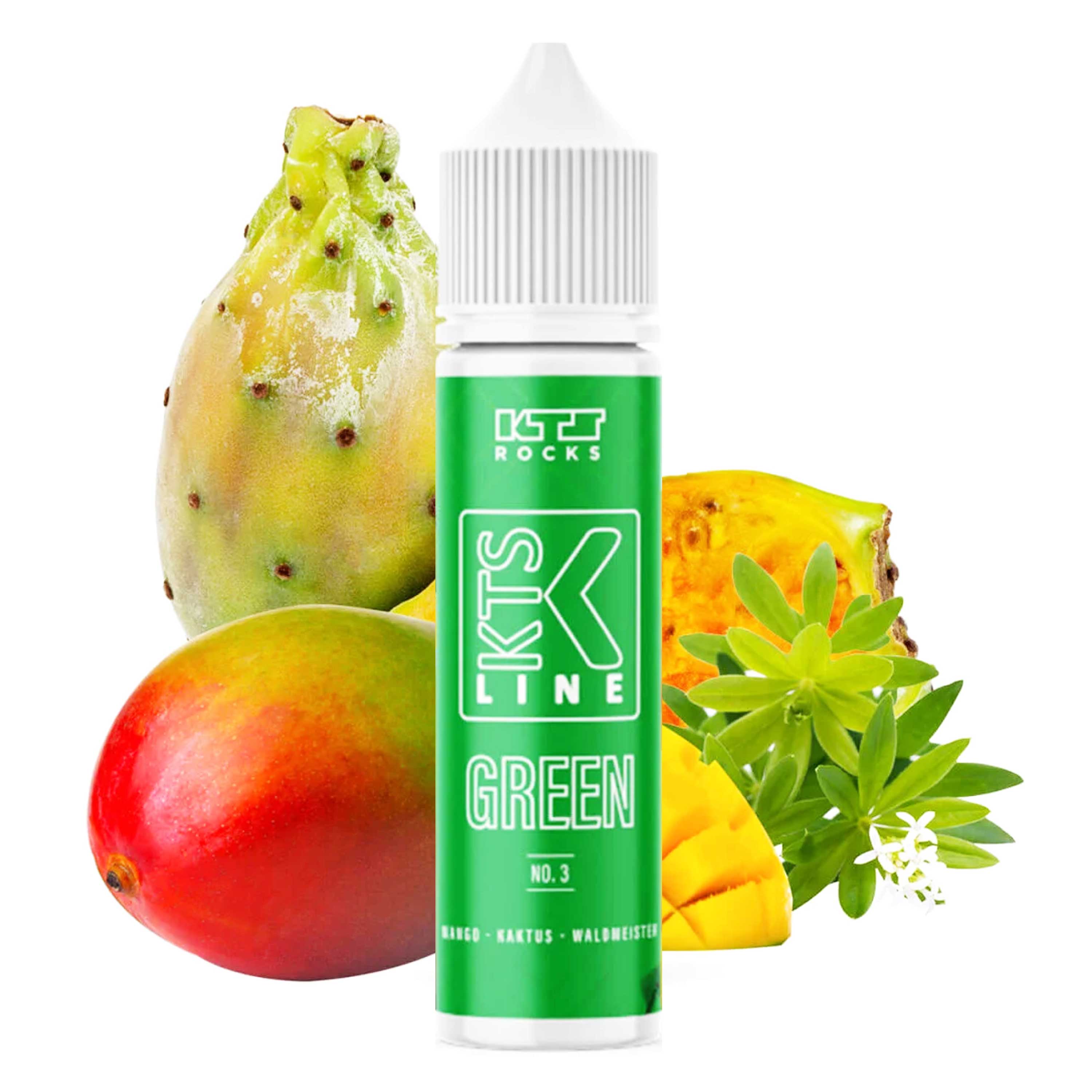 KTS - Green No. 3 - (10 ml in 60 ml LF) - Longfill-Aroma