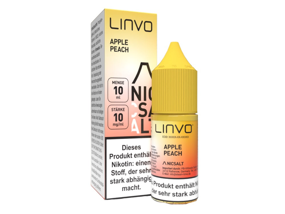 Linvo - Apple Peach - Nikotinsalz Liquid
